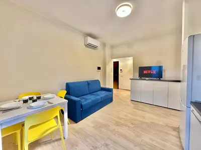 TV o dispositivi per l'intrattenimento presso Luxury house a pochi passi dalla tramvia