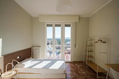 Letto o letti in una camera di Brand new apartament in Novoli area