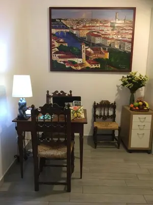 Area soggiorno di Nonna Lina Rooms