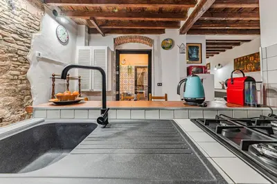Cucina o angolo cottura di Dimora dal fascino storico e autentico