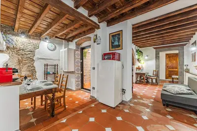 Area soggiorno di Dimora dal fascino storico e autentico