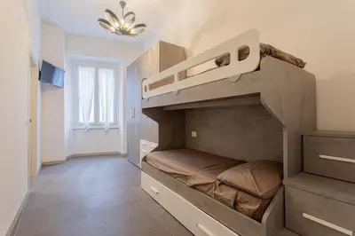 Letto o letti in una camera di Casa Nanuzza