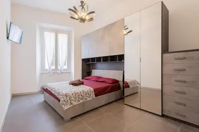 Letto o letti in una camera di Casa Nanuzza
