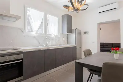 Cucina o angolo cottura di Casa Nanuzza