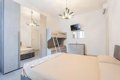 Letto o letti in una camera di Casa Nanuzza