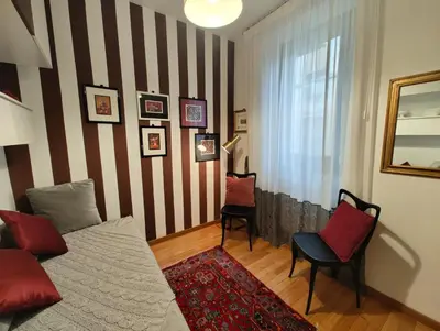 Area soggiorno di Artists' House