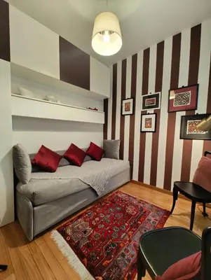Area soggiorno di Artists' House