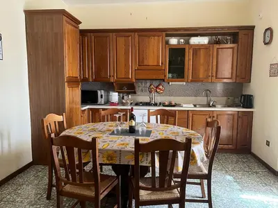 Cucina o angolo cottura di Appartamento Da I' Nini nel Chianti