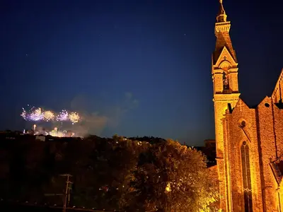 Planimetria di Via San Giuseppe 30 ,sul tetto di FIRENZE