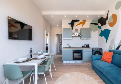 Cucina o angolo cottura di Lux Colors and Relax apartment in FLorence
