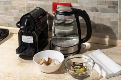 Set per la preparazione di tè e caffè presso Appartamento Palazzuolo By San Firenze Collection