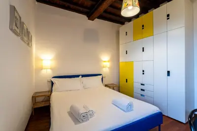 Letto o letti in una camera di Marsuppini By Hôtea
