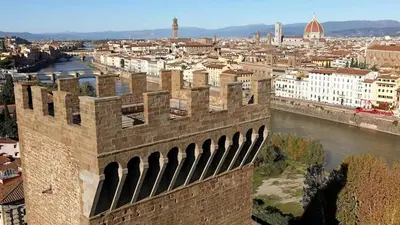 Vista generica su Firenze o vista sulla città dall'interno dell'appartamento