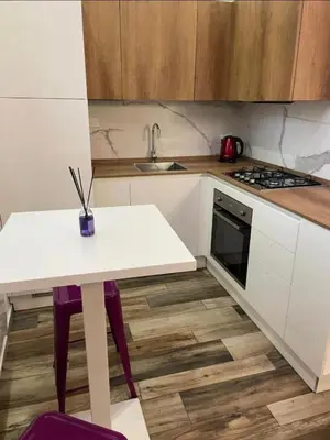 Cucina o angolo cottura di Mini white apartment