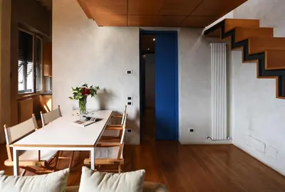 Area soggiorno di Modern Design Apartment in Historic Florence