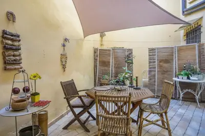 Planimetria di Characteristic apartment with Terrace in Florence