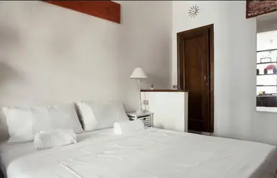 Letto o letti in una camera di Residenza Fiorentina