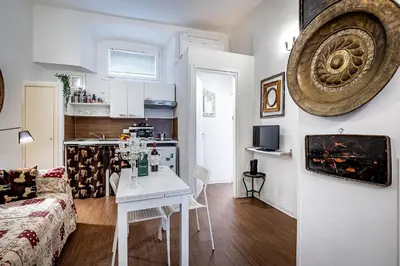 TV o dispositivi per l'intrattenimento presso Aldobrandini Charming Apartment - Heart of Florence