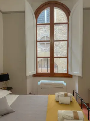 Letto o letti in una camera di Sweet Florence Bargello 3