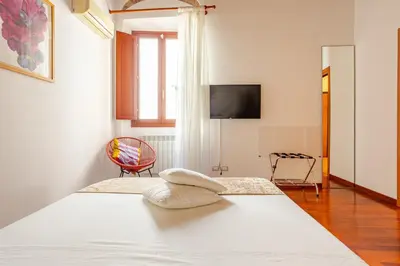 Letto o letti in una camera di Two bedrooms Verdi comfortable apartment