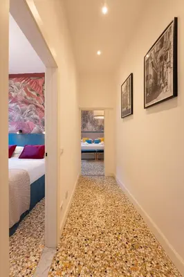 Letto o letti in una camera di Panicale, brand new designed apt in a top location