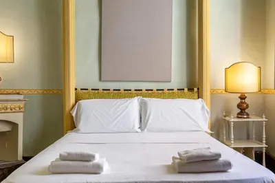Letto o letti in una camera di Luxury penthouse of Ferdinando first of Austria