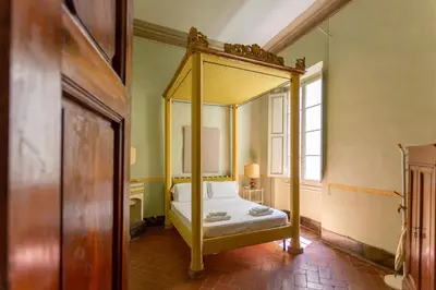 Letto o letti in una camera di Luxury penthouse of Ferdinando first of Austria