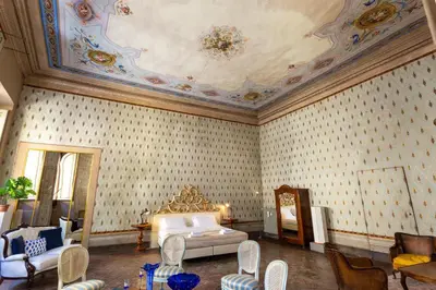 Letto o letti in una camera di Luxury penthouse of Ferdinando first of Austria