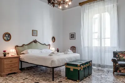 Letto o letti in una camera di Villa Clara - Sweet Dreams in Florence