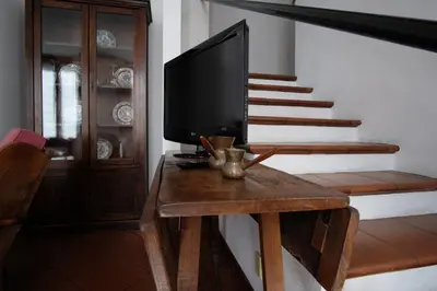 TV o dispositivi per l'intrattenimento presso apartment monte, relax in the hills of Florence