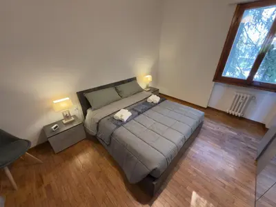 Letto o letti in una camera di Harmony Home in Florence
