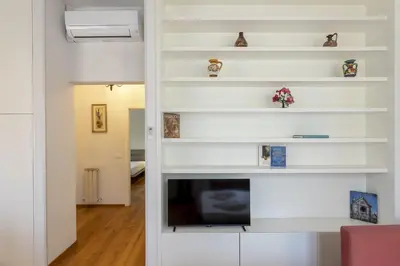 TV o dispositivi per l'intrattenimento presso Deanna Tasso Apartment in Florence