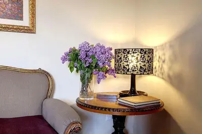 Area soggiorno di Florence view apartment