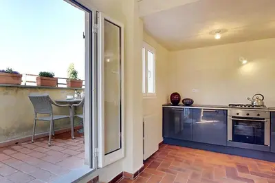 Cucina o angolo cottura di Florence view apartment