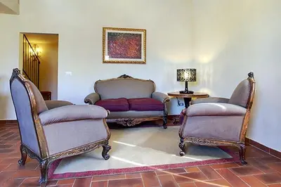 Area soggiorno di Florence view apartment