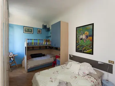 Letto o letti in una camera di Oltrarno Home Silvia Florence