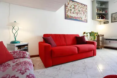 Area soggiorno di Oltrarno Home Silvia Florence