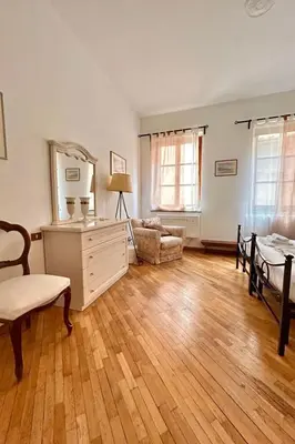 Letto o letti in una camera di Apartment Federighi Loft mit Aufzug by Interhome