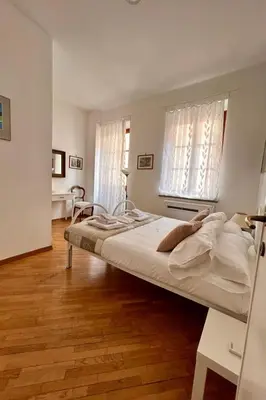 Letto o letti in una camera di Apartment Federighi Loft mit Aufzug by Interhome