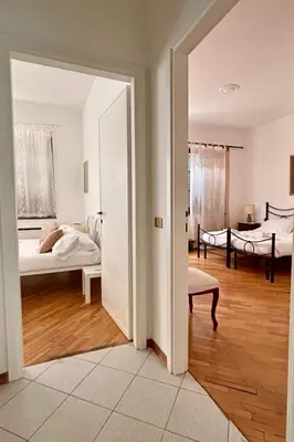 Letto o letti in una camera di Apartment Federighi Loft mit Aufzug by Interhome