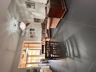 Cucina o angolo cottura di Apartment Zwei Schlafzimmer mit Garten und Whirlpool by Interhome