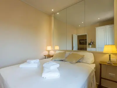 Letto o letti in una camera di Apartment Wohnung 'Ephesus' mit Terrasse by Interhome