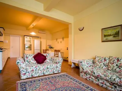Area soggiorno di Apartment Wohnung 'San Firenze' mit Waschmaschine by Interhome