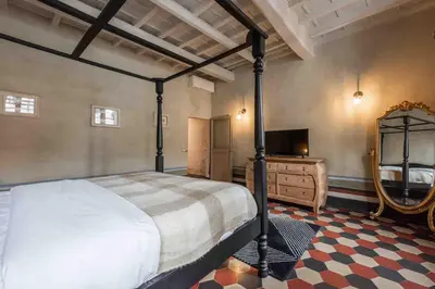 Letto o letti in una camera di Eleganza Antica by MMega