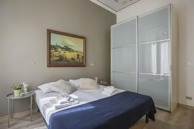 Letto o letti in una camera di Family Apartment in the Heart of Florence