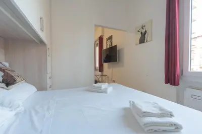 Letto o letti in una camera di St Jacobs lifestyle