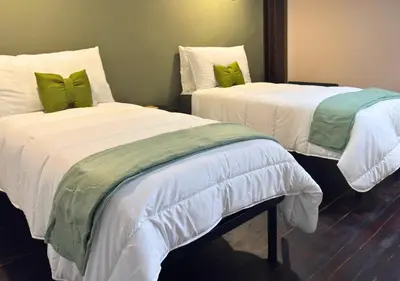 Letto o letti in una camera di Santa Rosa Stables