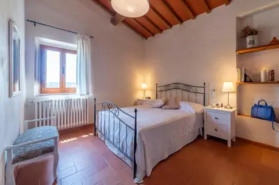 Letto o letti in una camera di Villa Sunset