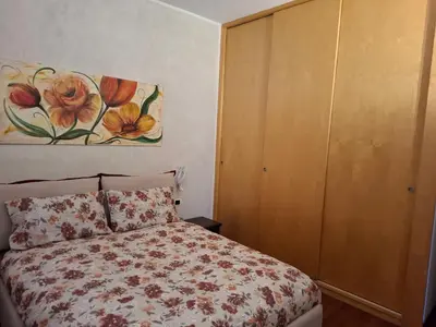 Letto o letti in una camera di Casa di Flory