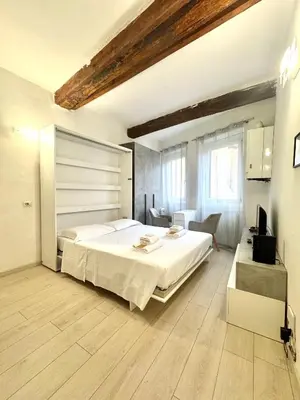 Letto o letti in una camera di Mono Romana